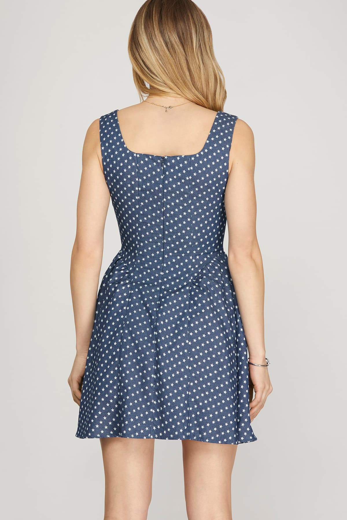 Denim Star  Mini Dress